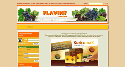 Desktop Screenshot of flavin-vitamin.hu